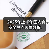 2025年上半年国内食品安全热点舆情分析（图1）