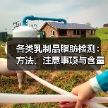各类乳制品脂肪检测:方法、注意事项与含量解析(图1) 各类乳制品脂肪检测:方法、注意事项与含量解析(图1)