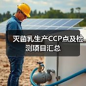 灭菌乳生产CCP点及检测项目汇总（图2）