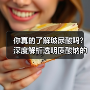 你真的了解玻尿酸吗?深度解析透明质酸钠的特性与功能(图3) 你真的了解玻尿酸吗?深度解析透明质酸钠的特性与功能(图3)