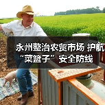 永州整治农贸市场 护航“菜篮子”安全防线(图1) 永州整治农贸市场 护航“菜篮子”安全防线(图1)