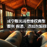 咸宁曝光消费维权典型案例 假酒、添加剂超标等违法行为被严惩（图1）