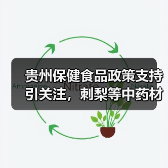 贵州保健食品政策支持引关注，刺梨等中药材为何未被纳入原料目录？（图4）
