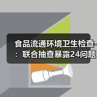 食品流通环境卫生检查:联合抽查暴露24问题,整改闭环如何实现?(图4) 食品流通环境卫生检查:联合抽查暴露24问题,整改闭环如何实现?(图4)